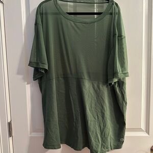 Green Mesh T-Shirt 3XL